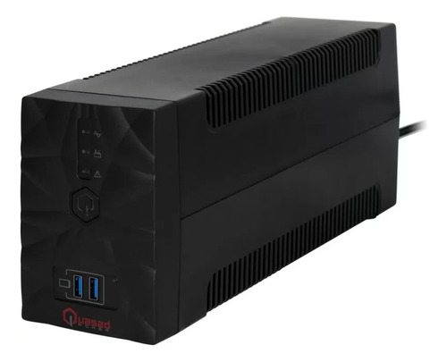 Ups Regulador Quasad 1000va 480watts 8 Tomas 2 Usb 35 Minuto