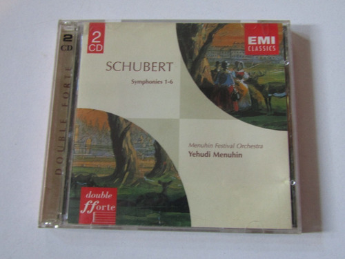 Schubert Symphonies 1-6 Emi U.s.a 1999 Impecable.