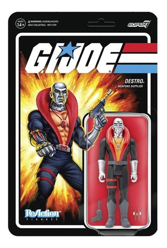 Gi Joe Reaction Destro Super 7 - Tierra Prima