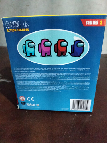Figura De Acción Among Us Serie 2 Con 3 Accesorios (Usado)