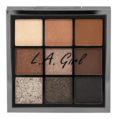 Paleta De Sombras L.a. Girl, Keep It Playful Color De La Sombra Downplay