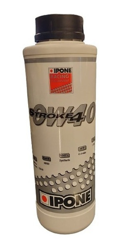 Aceite Sintético Moto 4t 0w40 Ipone Stroke 4