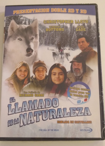  El Llamado De La Naturaleza - Dvd - Original - 2d Y 3d