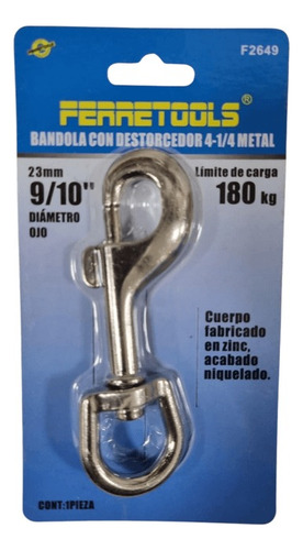 Bandola Con Destorcedor 4 1/4 Pulgadas