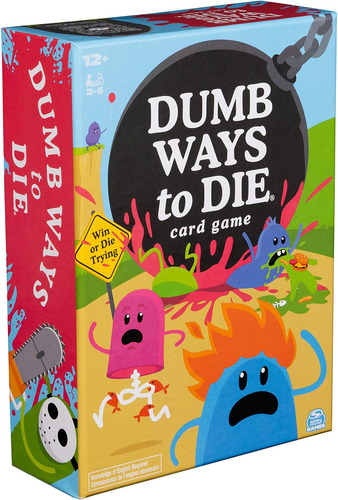 Juego De Cartas Dumb Ways To Die + 12 Anos