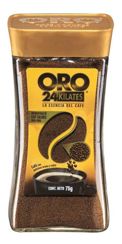 Café Oro Soluble 24 Kilates 75g