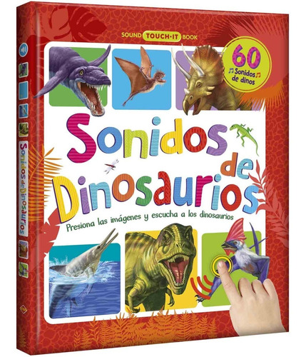 Libro De Dinosaurios Con Sonido Para Niños 
