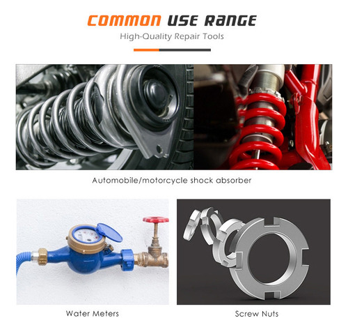 . . Herramienta Manual Con Gancho Tipo C Ajustable, Tuerca,