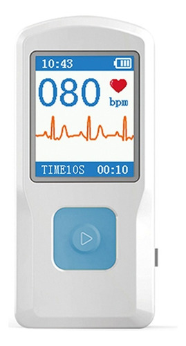 Pm10 Máquina Ecg Ekg Pantalla Portátil A Color