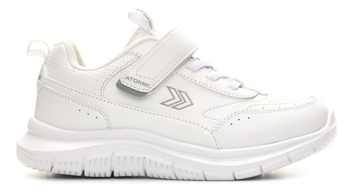Zapatilla Colegial Deportiva Blanca Ohio Atomik