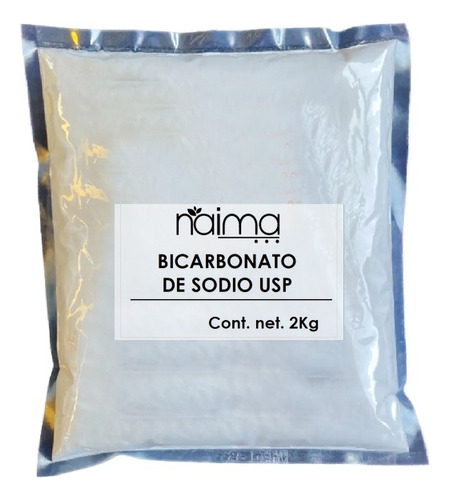 Bicarbonato De Sodio Puro 2 Kg