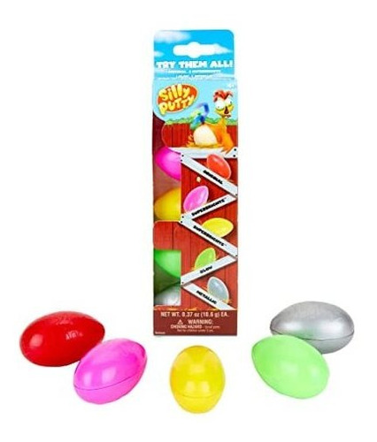 Crayola Silly Putty Variedad Pack, Juguetes Fidget, B3nz5