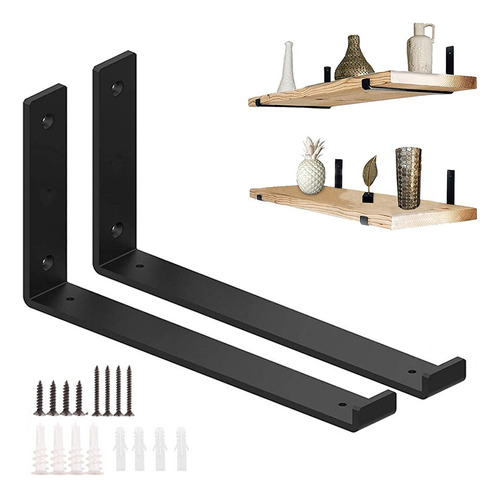 Escuadras Inoxidable Para Repisa De 30cm 2 Piezas