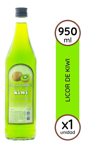 Licor De Kiwi 950ml Unidad - La Triestina