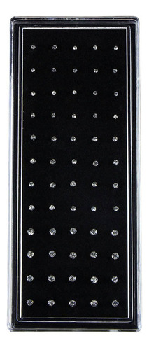 Juego De 60 Piercings De Nariz Cúbicos Plegados, Unisex, De