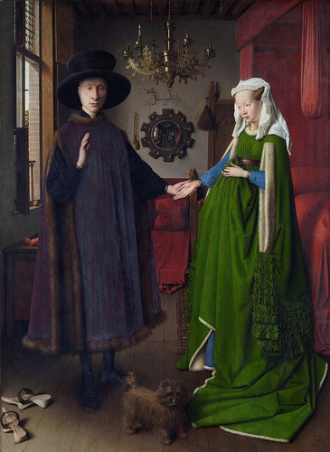 Cuadro Decorativo Los Arnolfini Por Jan Van Eyck