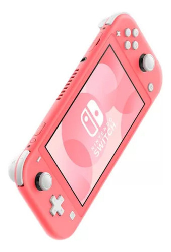 Consola Nintendo Switch Lite Coral Juego Animal Crossing (Reacondicionado)