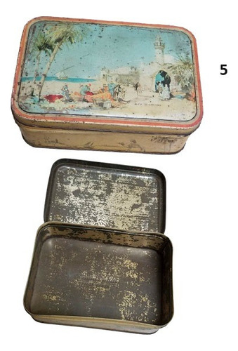 Lata - Caja Metalica - Contenedor De Colección - Vintage (Usado)