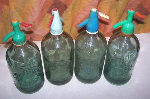 Sifon Soda Antigua En Relieve (Usado)