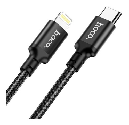 Imagen 3 de 5 de Cable Tipo-c A Lightning Hoco X14 2m (pd 20w) - Phone Store