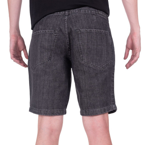 Imagen 2 de 5 de Bermudas De Jean Hombre - Azul / Gris - Blue Air Jeans