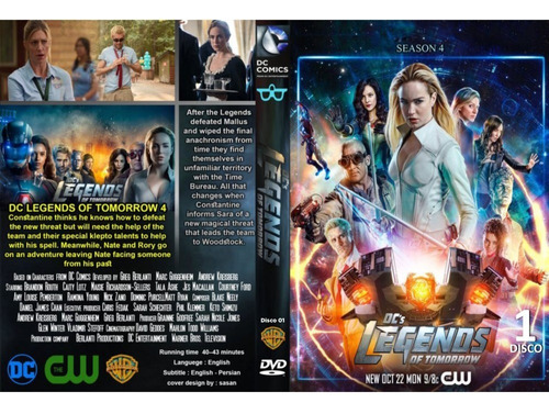 Serie - Dc´s Legends Of Tomorrow - 4ª Temporada Completa