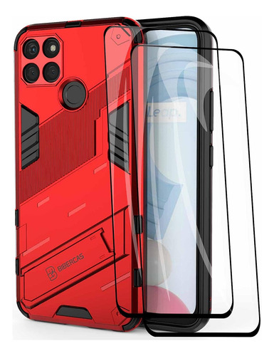 Funda Estilo Punk Para Realme C21y/realme C25y + 2 Mica