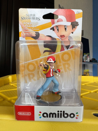 Amiibo Pokemon Trainer Super Smash Bros Nintendo (Usado)