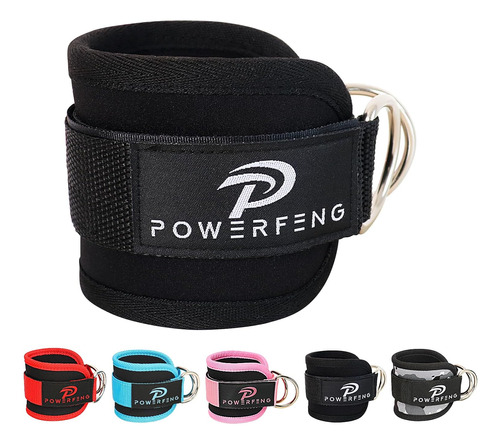 Tobillera Powerfeng Accesorio Para Maquina 25 X 10 Cm Negro