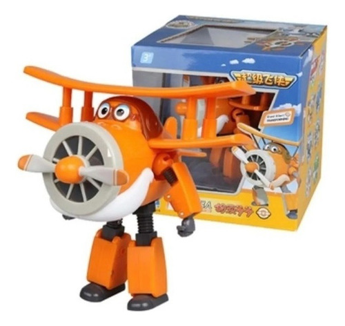 Brinquedo Transformado Super Wings Grand Albert 12cm