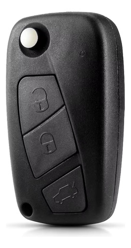 Chave Canivete Completa Fiat Stilo Linea Punto Idea 3 Botões
