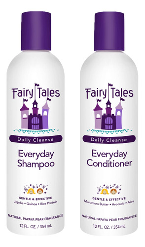 Fairy Tales Daily Cleanse Everyday Kids Set De Champu + Acon