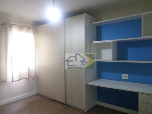 Apartamento Com 2 Dormitórios À Venda, 50 M² Por R$ 220.000,00 - Vila Figueira - Suzano/sp - Ap0214