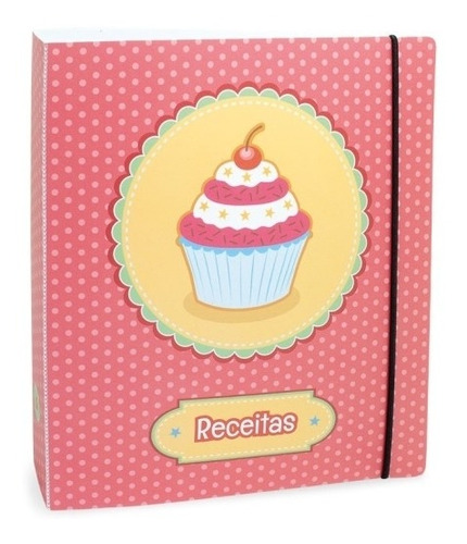 Album De Receitas Ical 80 Folhas 15x21 Cupe