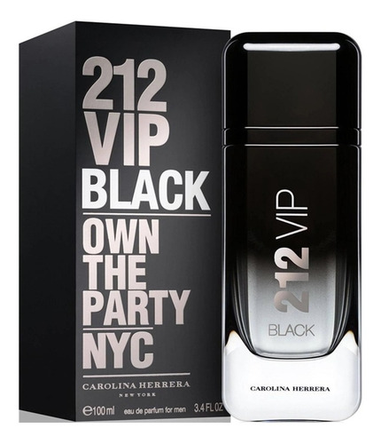 Carolina Herrera 212 VIP Black EDP 100 ml para hombre