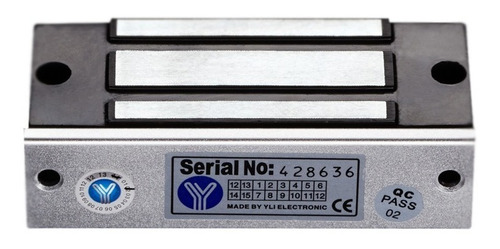 Cerradura Electromagnética De 100lbs/ 60kg 12 Vcc