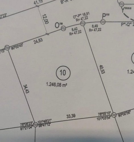 Imagen 5 de 6 de Lote En Venta De 1246.08m2 Ubicado En Touring Club