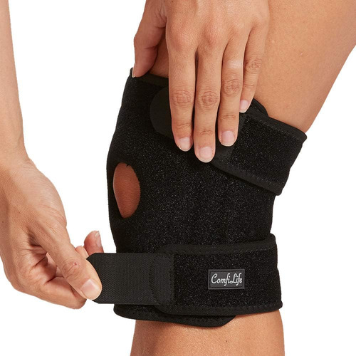 Rodillera De Neopreno Para Recuperación De Lesiones-negro