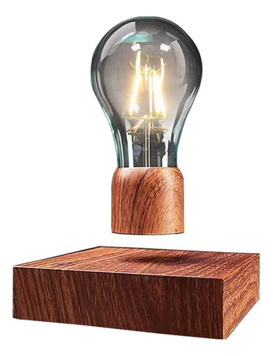 Lámpara Led Flotante Magnética Escritorio Levitación Girator Color De La Estructura Color De La Pantalla