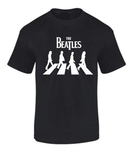 Camiseta The Beatles Estampada Algodon 100% 