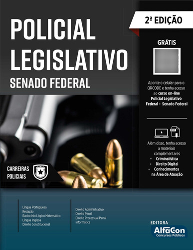 Policial Legislativo - Senado Federal, de Equipe AlfaCon. Editora AlfaCon, capa mole em português