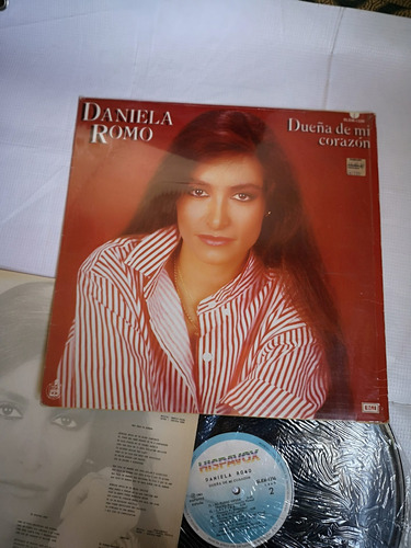 Daniela Romo Dueña De Mi Corazón Disco De Vinil Original 