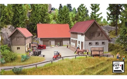 (d_t) Noch Set De 3 Casas De Campo Para Ferromodelismo 66702