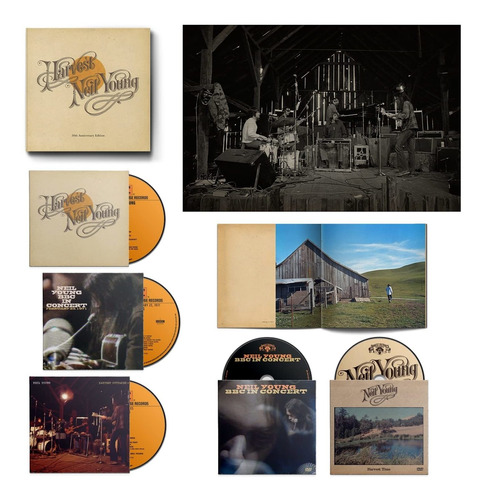 Cd - Harvest - Neil Young - 50th Anniversary Edition Box Set