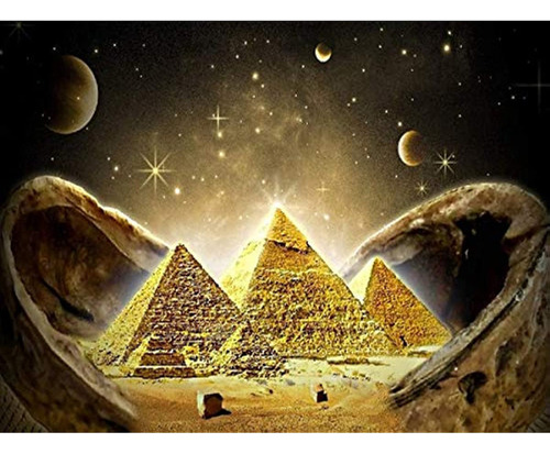Rompecabezas Personalizados De 1000 Piezas: Pirámide Brillan