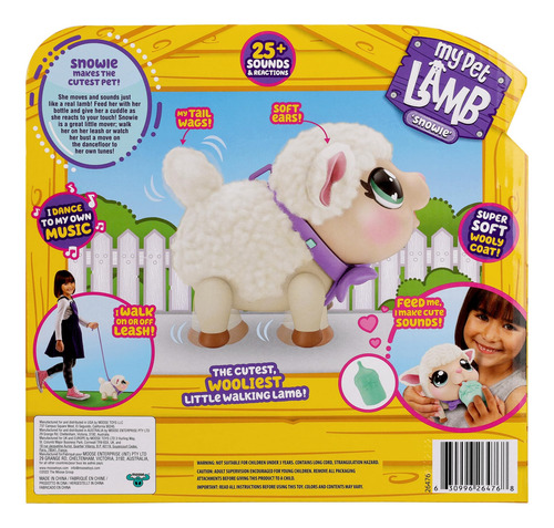 Juguete Interactivo Lamb Little Live Pets My Pet Lamb Kids 5
