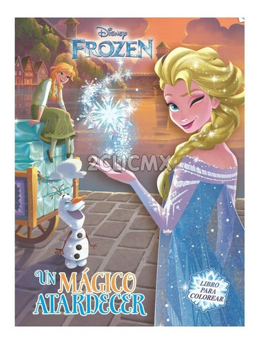 Libros Colorear Frozen Fiesta Infantil 16 Pg  10 Pz