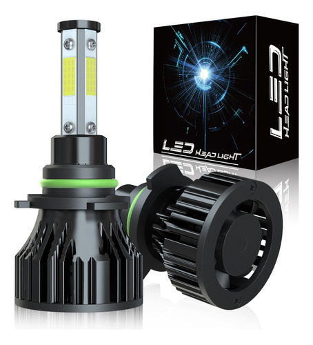 Kit De Faros Delanteros 9006 / Hb4 : Focos Led Para Luz Baja