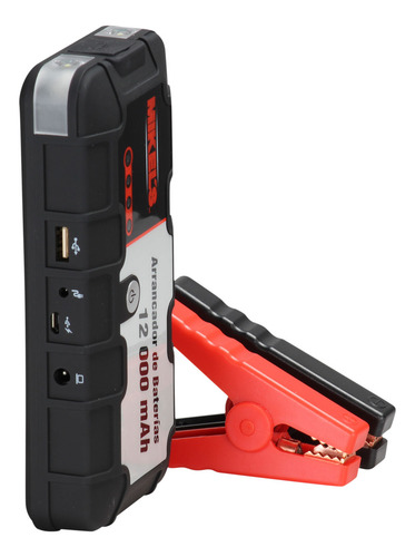 Arrancador Jumper Inteligente 12000 Mah Mjs-12000