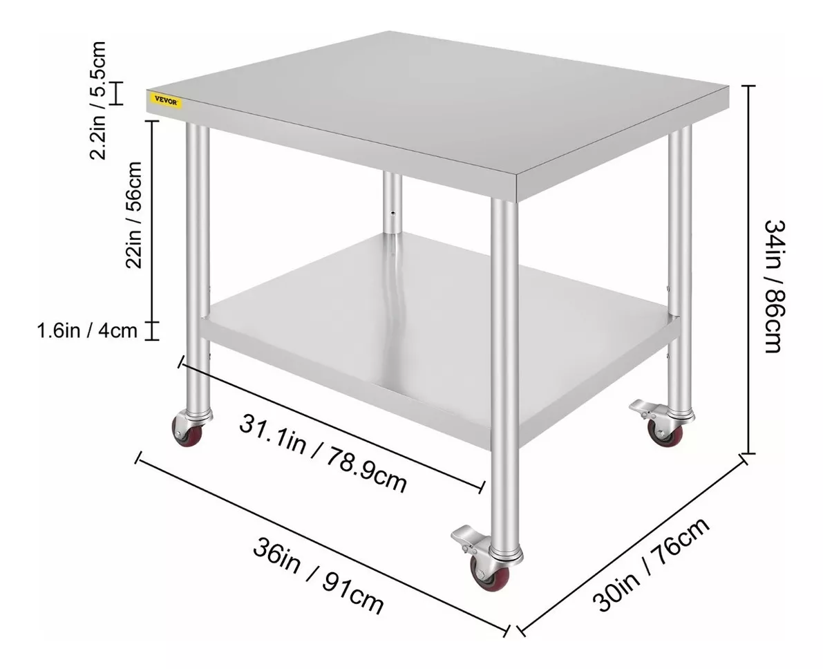 Primera imagen para búsqueda de mesa inox